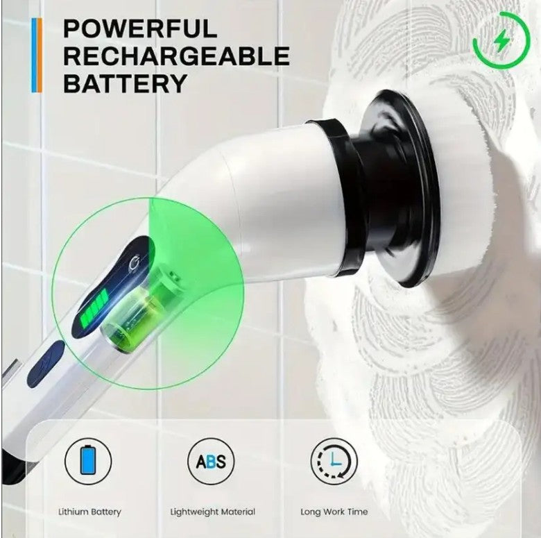 Cordless Electric Spin Scrubber Cleaning Brush_3